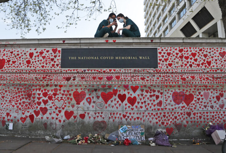 Mon. 9:37 a.m.: UK's Johnson finally agrees to meet COVID-bereaved group